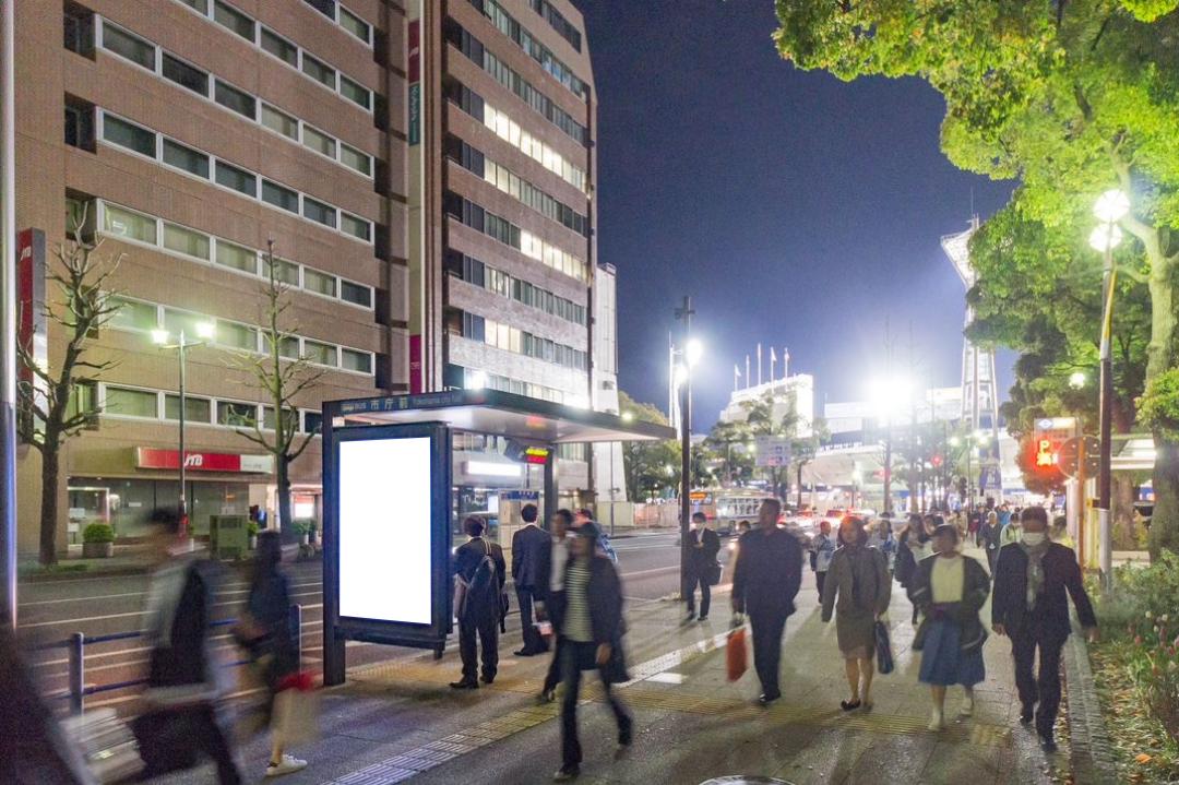 Cityscape 東京レギュラーネットワーク（バス停ポスター